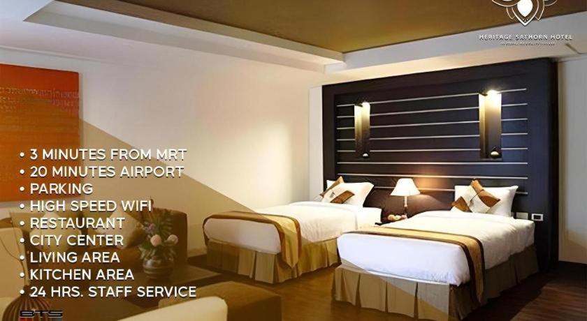 The Heritage Sathorn Suite Hotel Bangkok Ngoại thất bức ảnh